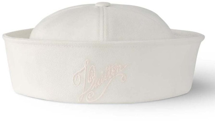 Louis Vuitton Sailor Hat White Order Louis Vuitton Sailor Hat White