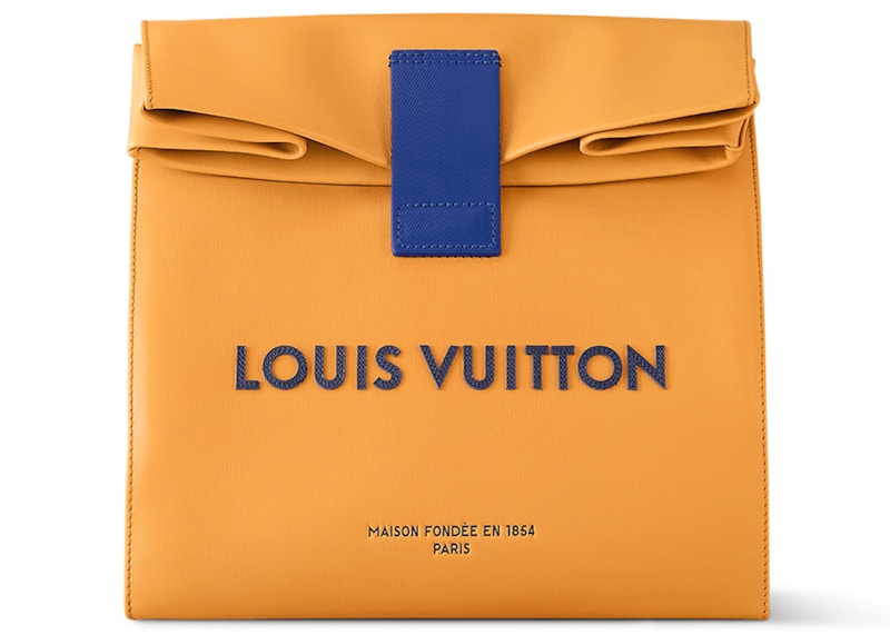 Louis Vuitton Sandwich Bag Safran