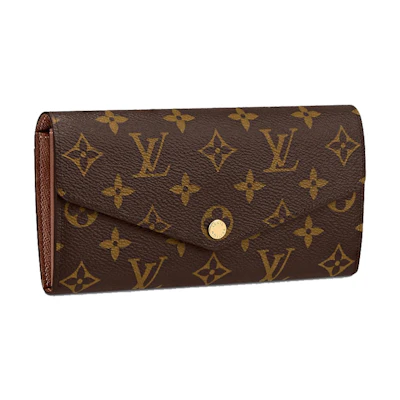 Louis Vuitton Sarah Wallet Monogram Brown