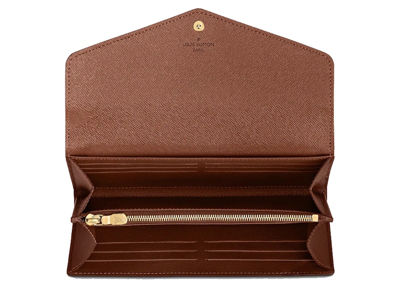 Lookbook ルイ・ヴィトン サラ財布 モノグラム ブラウン
