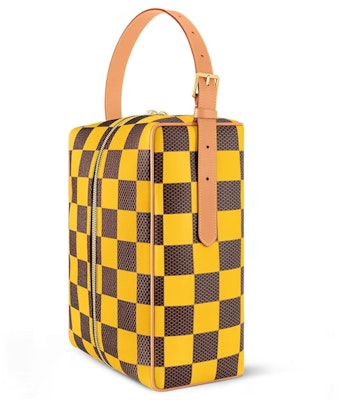 Louis Vuitton Shoes Bag Damier Pop Yellow Buy Louis Vuitton Shoes Bag Damier Pop Yellow