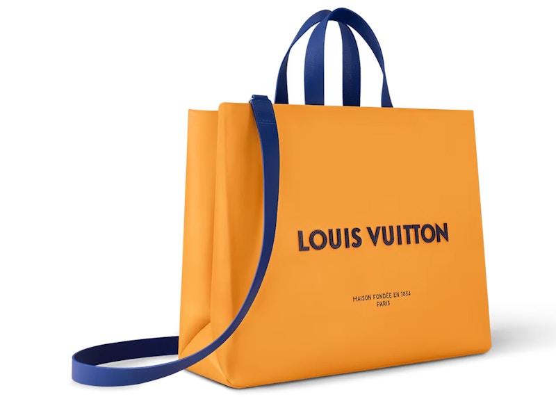 Shop Bolso Shopper Louis Vuitton MM Safran