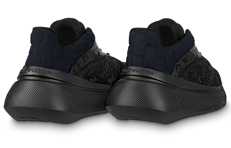 LV Show Up Sneakers 'Black' 圖 4