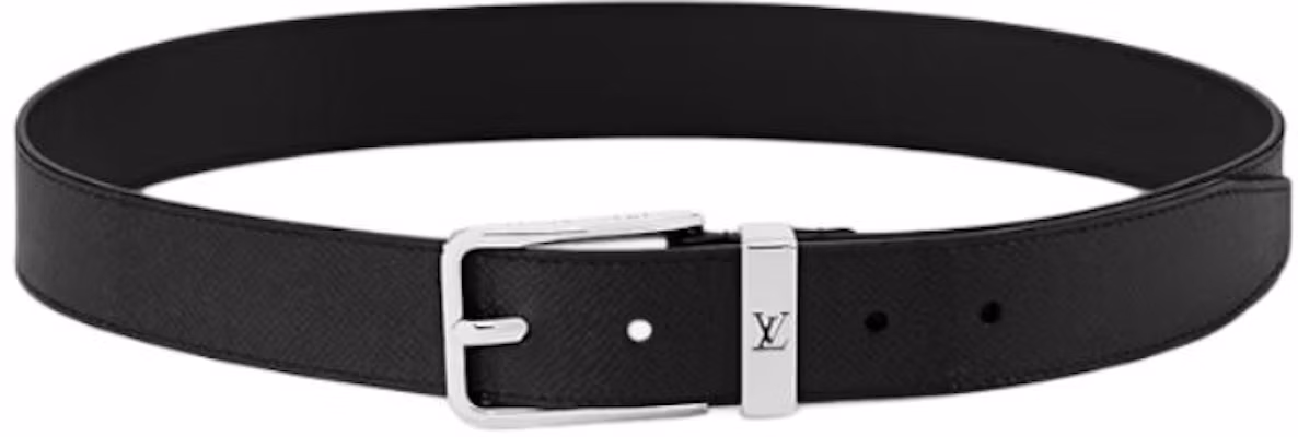 LOUIS VUITTON Signature Design Black Leather Belt 35CM Wide M8201S Buy LOUIS VUITTON Signature Design Black Leather Belt 35CM Wide M8201S