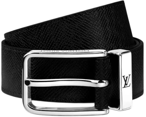 LOUIS VUITTON Signature Design Black Leather Belt 35CM Wide M8201S Lookbook LOUIS VUITTON Signature Design Black Leather Belt 35CM Wide M8201S