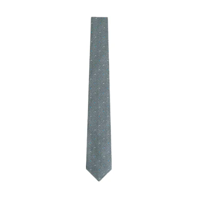 LOUIS VUITTON Signature Polka Dot Print Tie for Men. M78043