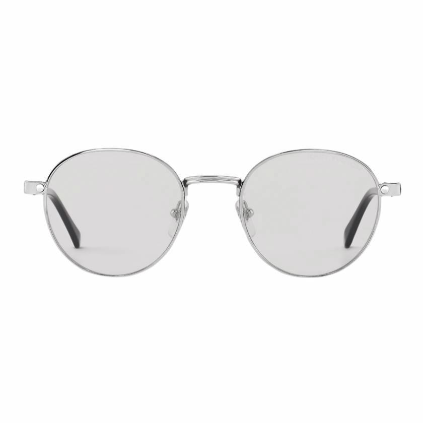 Louis Vuitton Signature Round Anti-Blue Light Metal Optical Glasses Silver Z2637U 圖 2