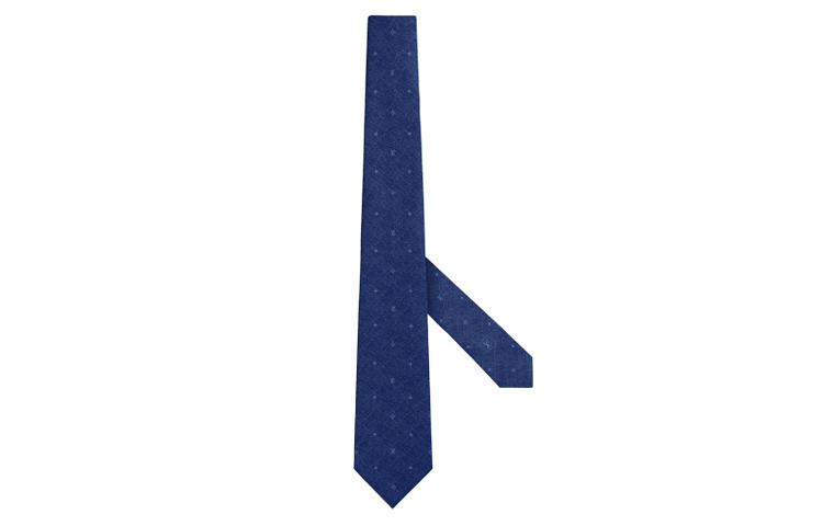Louis Vuitton Silk Fashion Business Tie M70203
