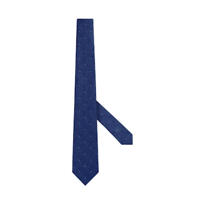 Louis Vuitton Silk Fashion Business Tie M70203