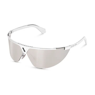 Louis Vuitton Silver Alloy Frame Irregular Fashion Sunglasses Z1906U