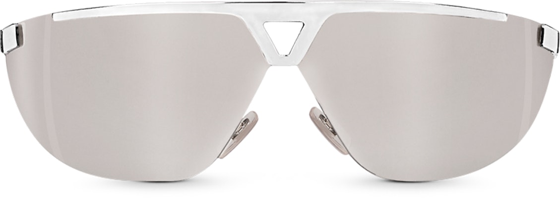 ルイ・ヴィトン シルバー 合金 フレーム 不規則 ファッション サングラス Z1906U Lookbook ルイ・ヴィトン シルバー 合金 フレーム 不規則 ファッション サングラス Z1906U