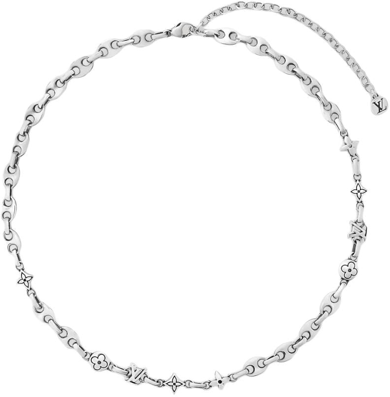 louis-vuitton-silver-monogram-chain-necklace-men-s-fashion-accessories-m02741