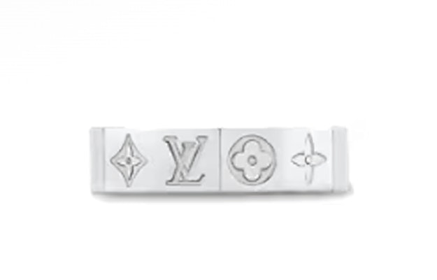 LOUIS VUITTON Silver Monogram Ring for Men - Silver. M1208M Buy LOUIS VUITTON Silver Monogram Ring for Men - Silver. M1208M