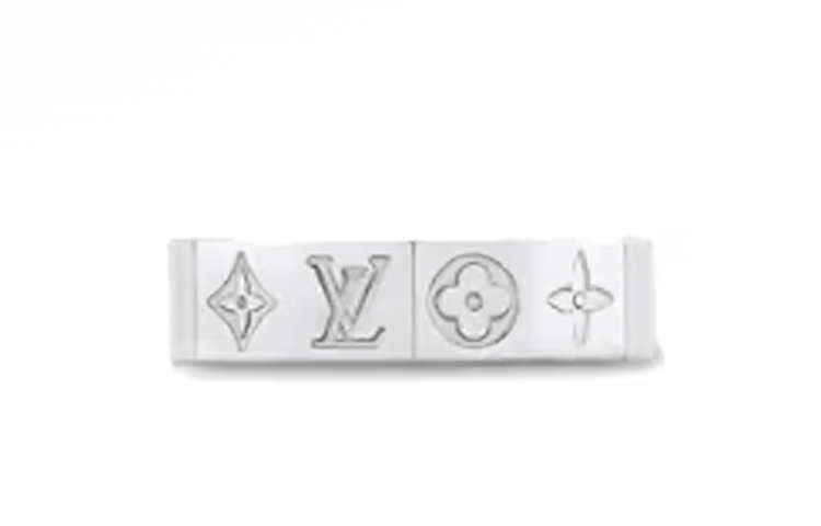 Order LOUIS VUITTON Silver Monogram Ring for Men - Silver. M1208M