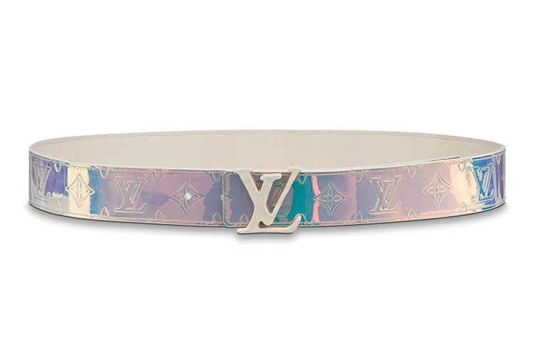 LOUIS VUITTON Silver Shape Belt, 4cm Wide M0219 圖 2