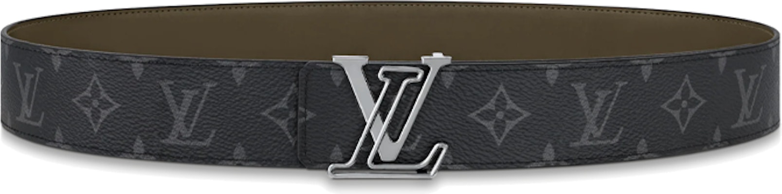 Cinturón de piel Louis Vuitton unisex de 4cm para negocios simples M0252 Shop Cinturón de piel Louis Vuitton unisex de 4cm para negocios simples M0252