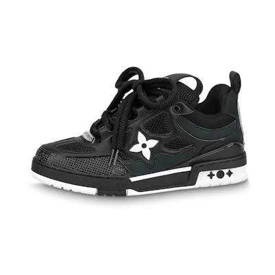LV Skate 'Leather Lace Fashion Sneaker Black'