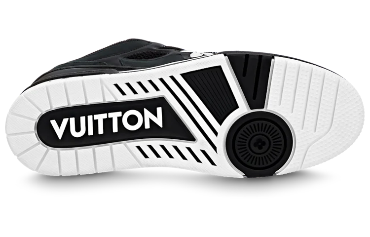 Purchase Louis Vuitton Skate 'Sneaker Kulit Tali Fashion Hitam' 1AARR2