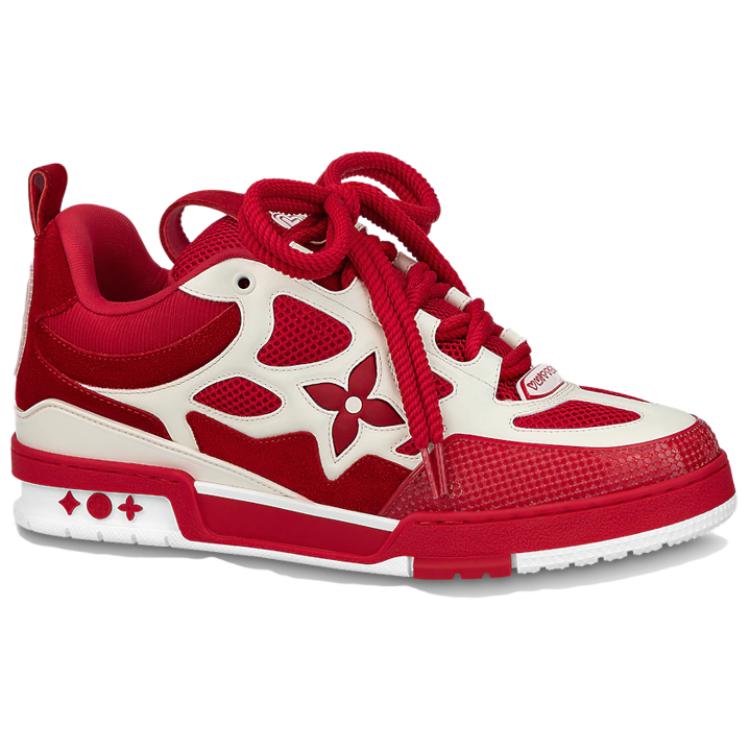 Order Louis Vuitton Sepatu Skate 'Kulit Merah' 1AARS6