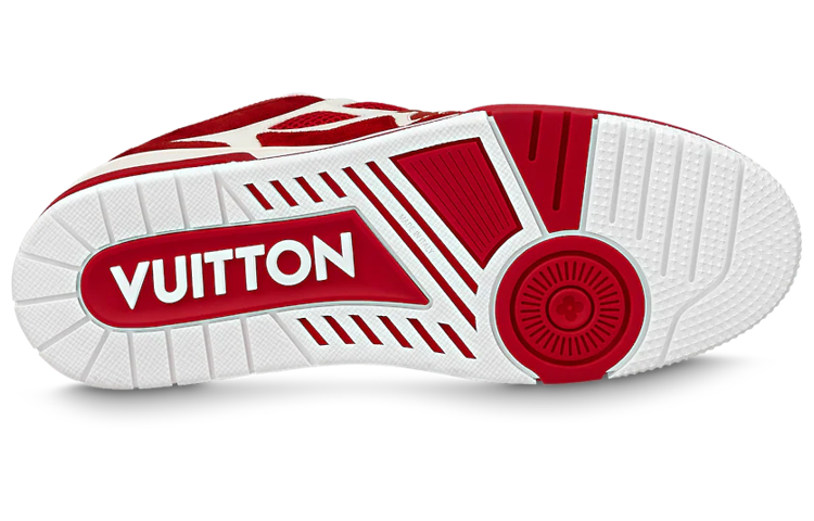 Purchase Louis Vuitton Sepatu Skate 'Kulit Merah' 1AARS6