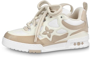 Louis Vuitton Skate 'White Brown' 1AARQI Louis Vuitton Skate 'White Brown' 1AARQI