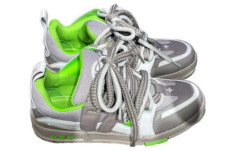 Order LOUIS VUITTON 滑板 舒適 時尚系帶 低筒 運動鞋 男款 灰色