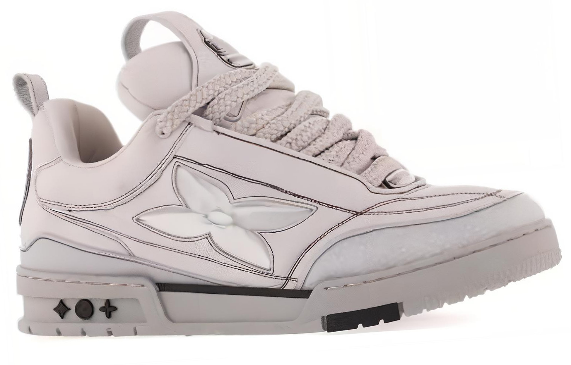 Order Louis Vuitton Skate Rendah 'Beige' 8PGC54