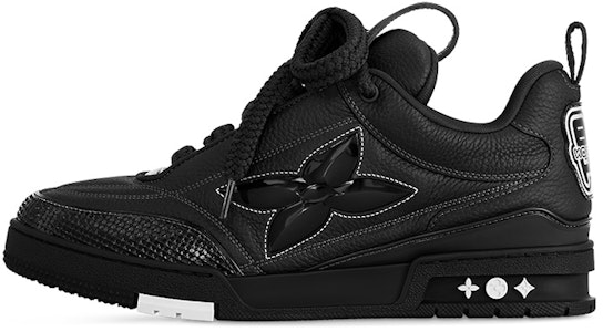 LOUIS VUITTON Skate 圓頭繫帶 低筒 滑板鞋 男款 黑色 Buy LOUIS VUITTON Skate 圓頭繫帶 低筒 滑板鞋 男款 黑色