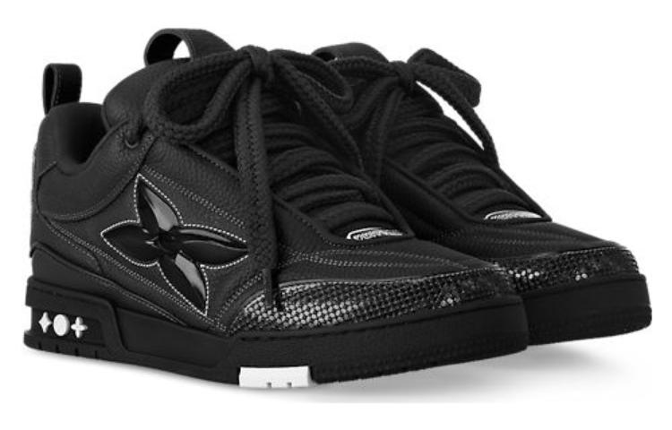 Order Louis Vuitton Skate Low 'Black Leather' 1ABZ59