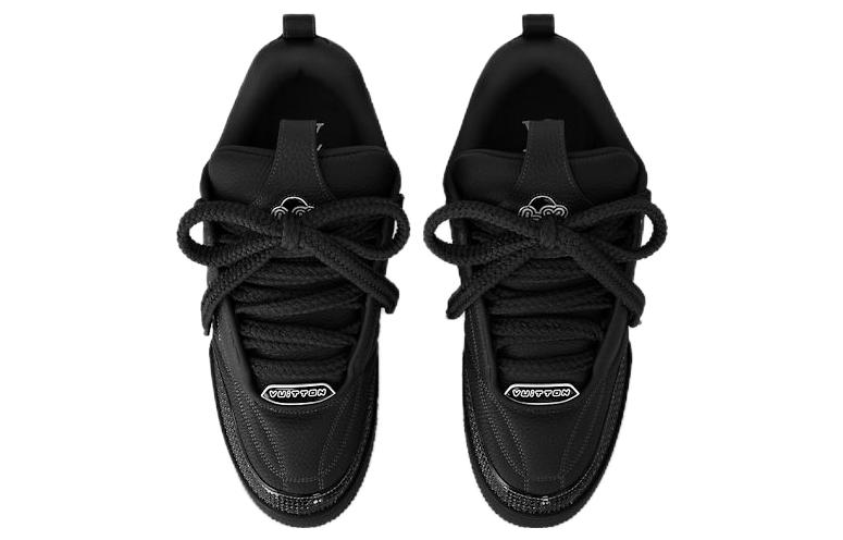 Lookbook Louis Vuitton Skate Low 'Black Leather' 1ABZ59