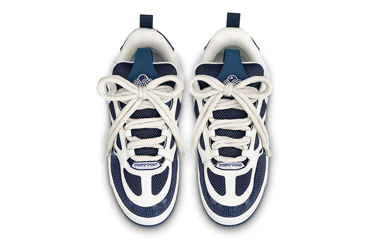 Shop ルイ・ヴィトン スケートロー ブルーホワイト 1AARRW