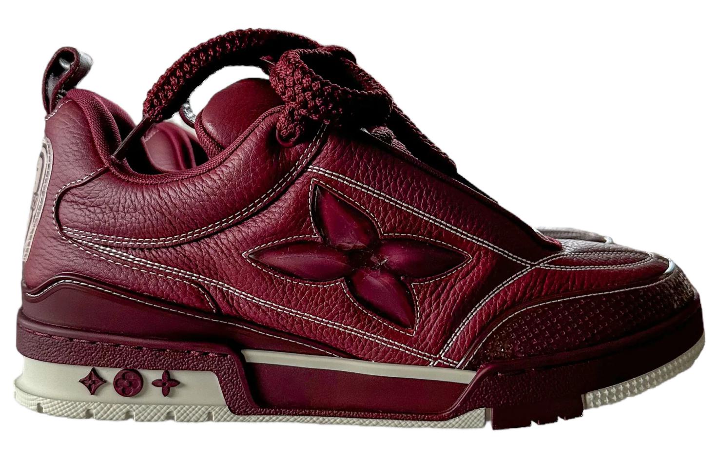 Order 路易威登 滑板鞋低帮‘深红’ 8PGC12