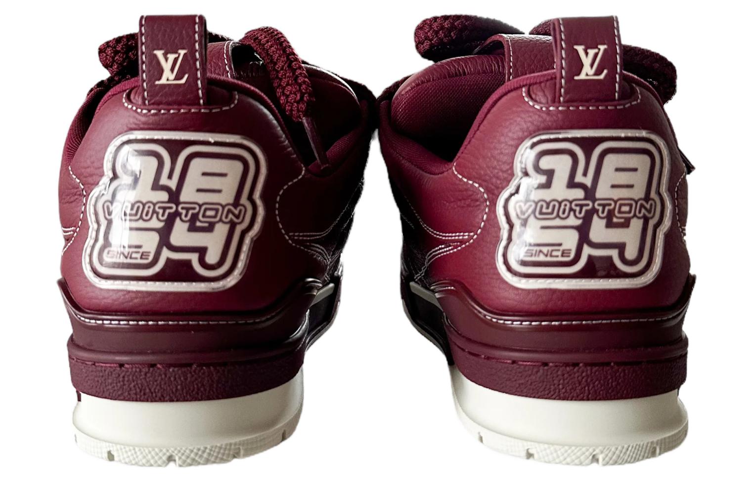 Purchase 路易威登 滑板鞋低帮‘深红’ 8PGC12