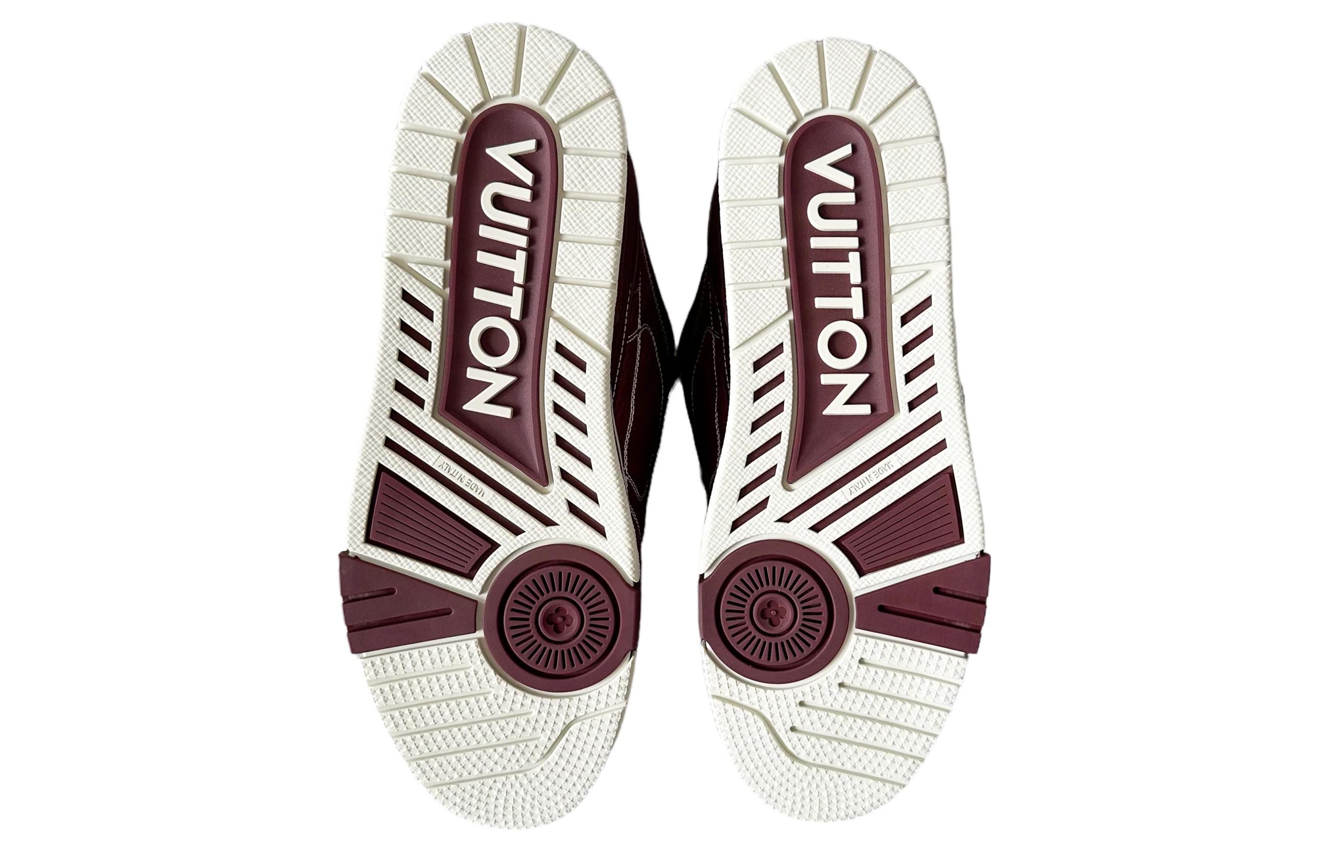 Details for 路易威登 滑板鞋低帮‘深红’ 8PGC12