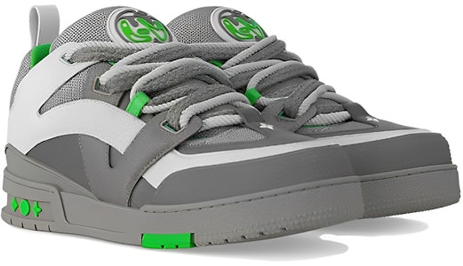 LOUIS VUITTON LV標誌性圖案 低筒 帆布鞋 男女同款 灰色 Order LOUIS VUITTON LV標誌性圖案 低筒 帆布鞋 男女同款 灰色