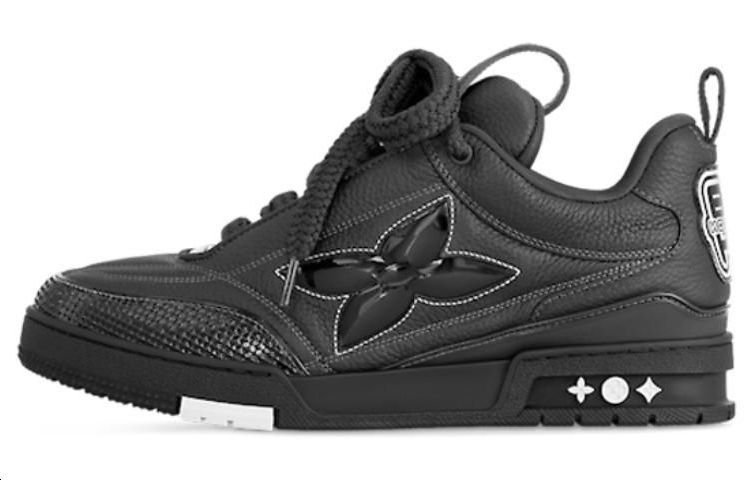 Louis Vuitton Skate Sneaker 'Oversized Flower - Black' 1ABZ5D