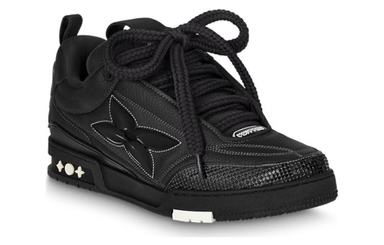 Order ルイ・ヴィトン スケートスニーカー「オーバーサイズフラワー - ブラック」1ABZ5D 1ABZ5D