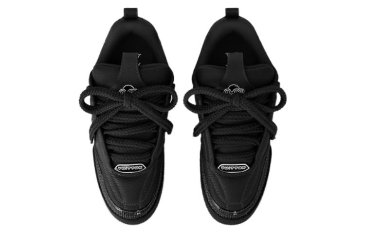 Lookbook ルイ・ヴィトン スケートスニーカー「オーバーサイズフラワー - ブラック」1ABZ5D 1ABZ5D