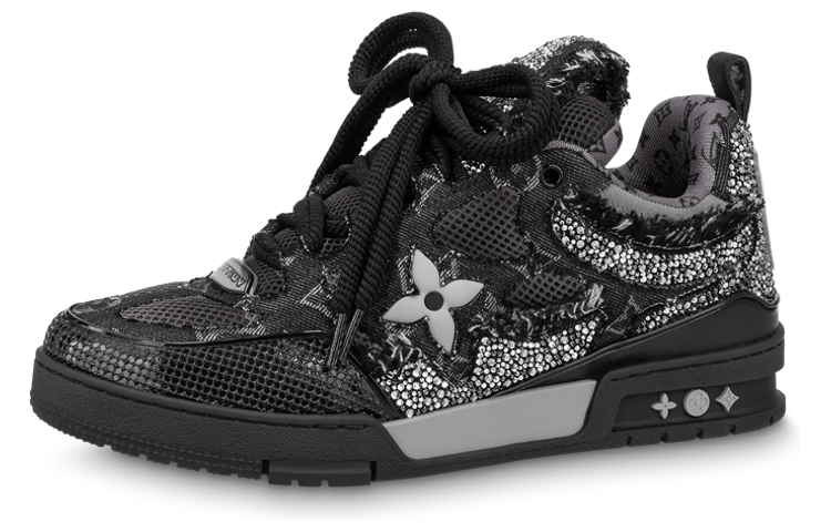 Louis Vuitton Skate Sneakers 'Black' 1ABMHT
