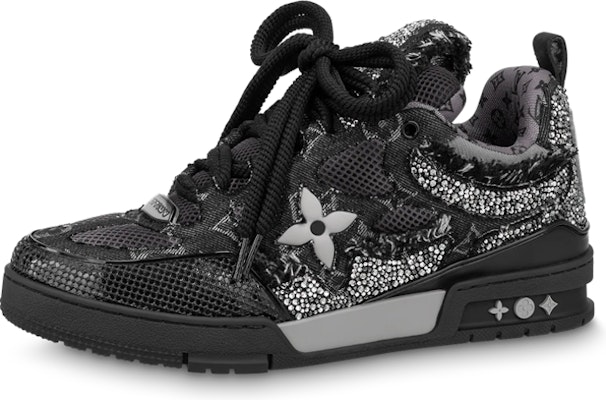 Louis Vuitton Skate Sneakers 'Black' 1ABMHT Buy Louis Vuitton Skate Sneakers 'Black' 1ABMHT