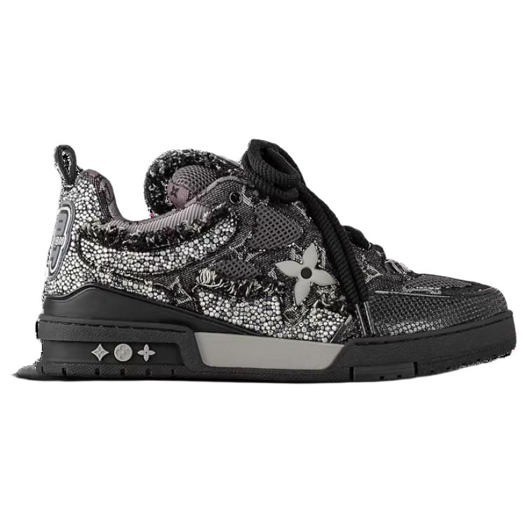 Order Louis Vuitton Kasut Skate 'Hitam' 1ABMHT