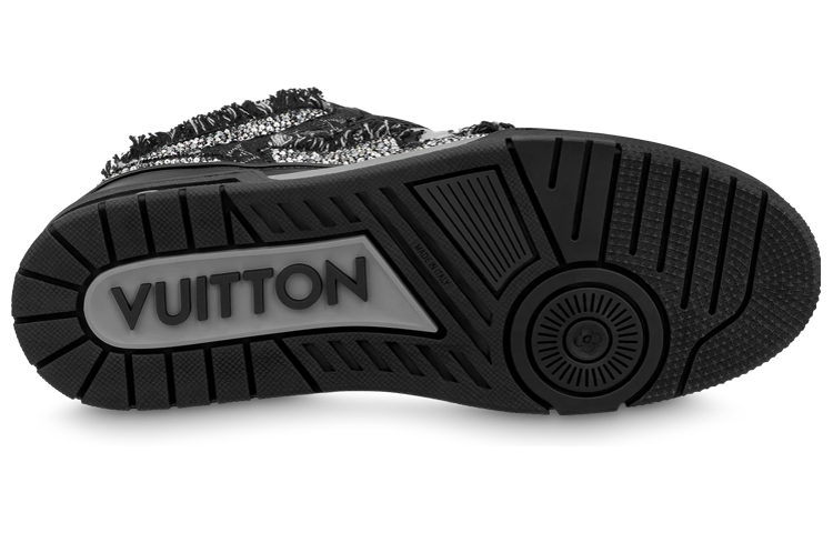 Purchase Louis Vuitton Kasut Skate 'Hitam' 1ABMHT