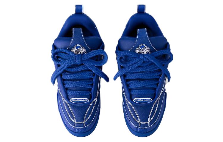 Lookbook Louis Vuitton Baskets Skate ''Bleu'' 1ABZ6X