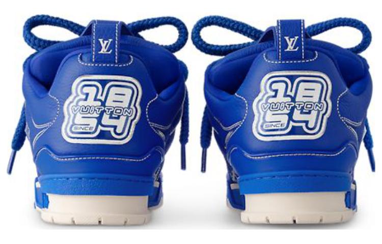 Shop Louis Vuitton Baskets Skate ''Bleu'' 1ABZ6X