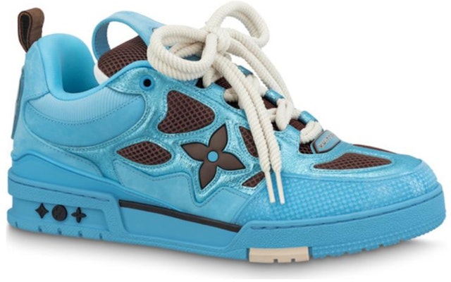 Louis Vuitton Skate Sneakers 'Blue Brown' 1ABMID Order Louis Vuitton Skate Sneakers 'Blue Brown' 1ABMID