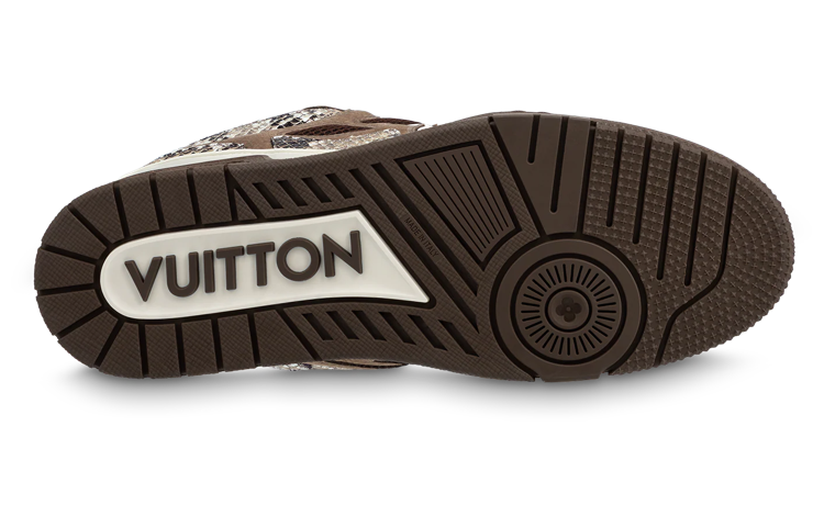 Purchase Louis Vuitton Kasut Skate 'Coklat' 1ABMG5