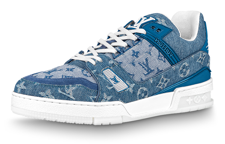 LV Skateboard Sneaker 'Blue'