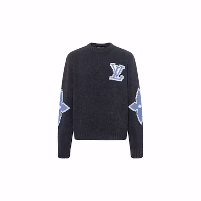 Louis Vuitton Ski FW24 Monogram Crewneck Sweater Dark Gray 1AGJH9 Buy Louis Vuitton Ski FW24 Monogram Crewneck Sweater Dark Gray 1AGJH9