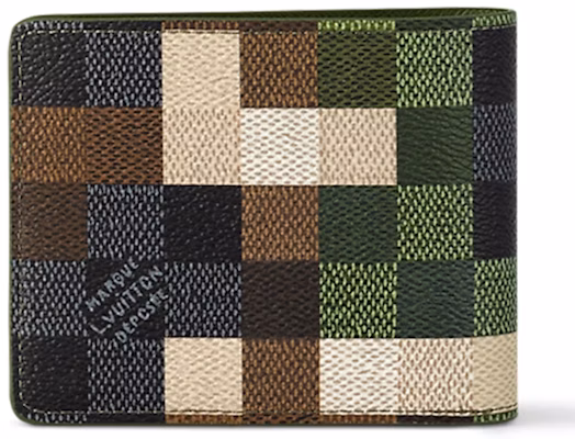 Louis Vuitton Slender Wallet Damoflage Hijau Damoflage Damier Order Louis Vuitton Slender Wallet Damoflage Hijau Damoflage Damier