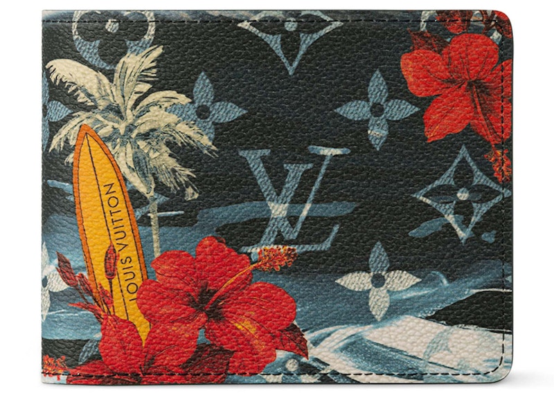 Order Louis Vuitton Slender Wallet Monogram Surfin' Navy Blue